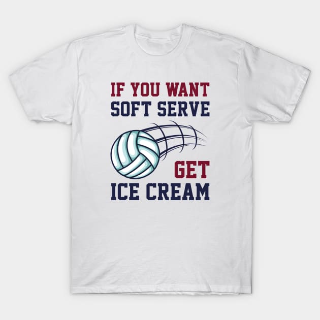 Soft Serve Ice Cream T-Shirt by LuckyFoxDesigns